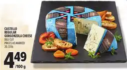 Metro CASTELLO REGULAR GORGONZOLA CHEESE offer