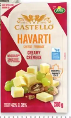 Metro CASTELLO CHEESE OR TRE STELLE GRATED CHEESE offer
