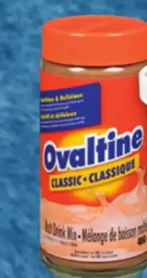 Metro OVALTINE DRINKS OR ICE CREAM offer