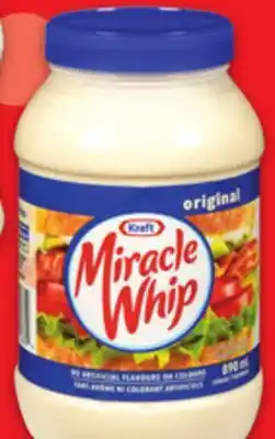 Metro KRAFT MIRACLE WHIP SALAD DRESSING offer