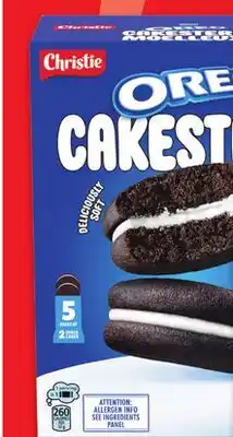 Metro CHRISTIE FAMILY SIZE COOKIES, RITZ DRIZZLED OR CAKESTERS offer