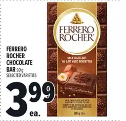 Metro FERRERO ROCHER CHOCOLATE BAR offer