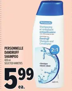 Metro PERSONNELLE DANDRUFF SHAMPOO offer