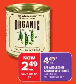 Metro EAT WHOLESAME CANNED VEGETABLES offer