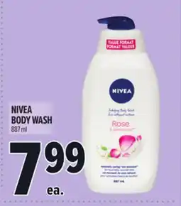 Metro NIVEA BODY WASH offer