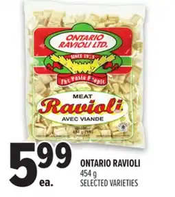 Metro ONTARIO RAVIOLI offer