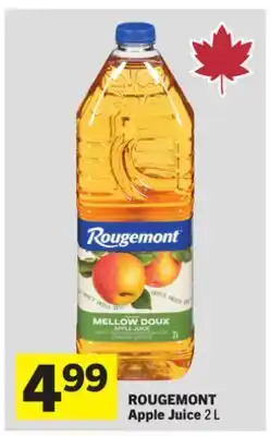Foodland ROUGEMONT Apple Juice offer