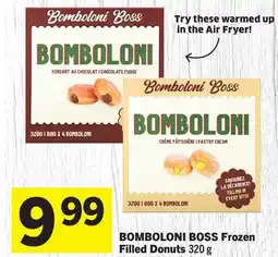 Foodland BOSS Frozen Filled Donuts offer
