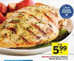 Foodland AIR-CHILLED Boneless Skinless Chicken Breast offer