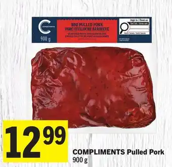 Foodland COMPLIMENTS Pulled Pork offer