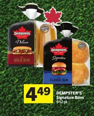 Foodland Signature Buns offer