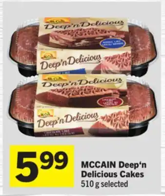 Foodland Deep'n Delicious Cakes offer
