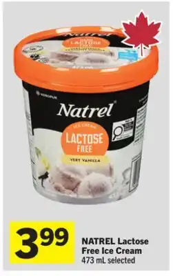 Foodland NATREL Lactose Free Ice Cream offer