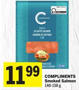 Foodland COMPLIMENTS Smoked Salmon offer