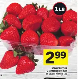 Foodland Strawberries Clamshell offer