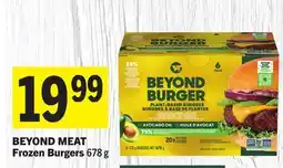 Foodland Frozen Burgers offer