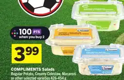 Foodland COMPLIMENTS Salads offer