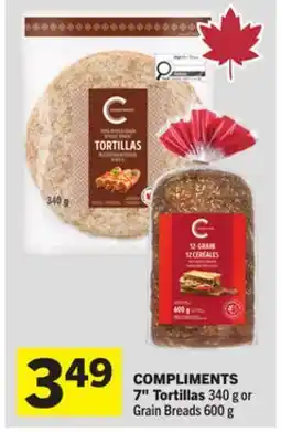 Foodland COMPLIMENTS 7 Tortillas offer