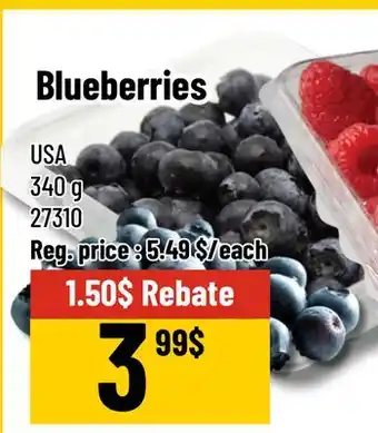 Mayrand Blueberries offer