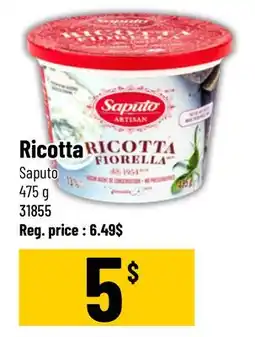 Mayrand Saputo Ricotta offer