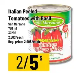 Mayrand San Marzano Italian Peeled Tomatoes with Basil offer