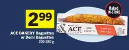 Foodland Baguettes or Demi Baguettes offer