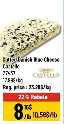 Mayrand Castello Cutted Danish Blue Cheese offer