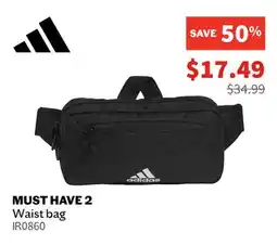 Sports Experts ADIDAS MUST HAVE 2 Waist bag offer