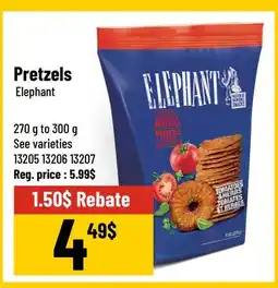 Mayrand Pretzels Elephant offer