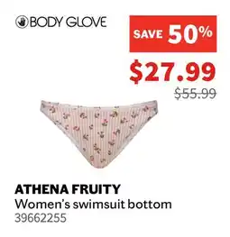 Sports Experts BODY GLOVE ATHENA FRUITY Women's swimsuit bottom offer