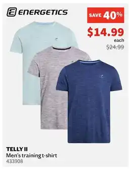 Sports Experts ENERGETICS TELLY II Men's training t-shirt offer