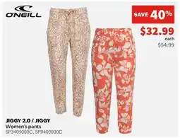 Sports Experts O'NEILL JIGGY 2.0/JIGGY Women's pants offer