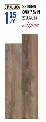 Canac Alpen Laminate Flooring offer