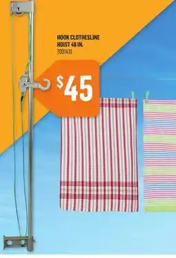 Canac Hook Clothesline Hoist 48 in offer