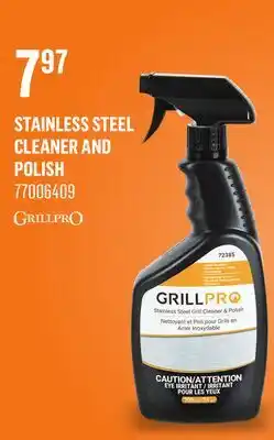 Canac Stainless Steel Cleaner and Polish offer