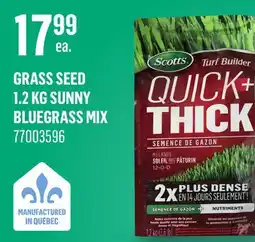 Canac Grass Seed offer