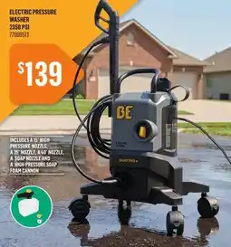 Canac Electric Pressure Washer offer