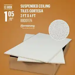 Canac suspended Ceiling Tiles offer