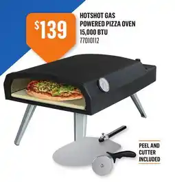 Canac Hotshot Gas Powered Pizza Oven 15,000BTU offer