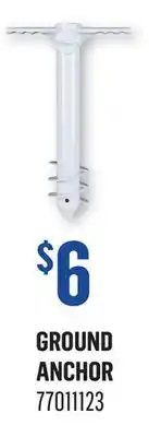Canac Ground Anchor offer
