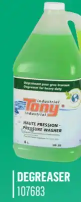 Canac Tony Pressure Washer Degreaser 4L offer