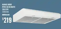 Canac Range Hood offer