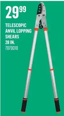 Canac Telescopic Anvil Lopping Shears 28 in offer