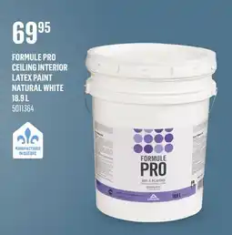 Canac Formule Pro Ceiling Interior Latex Paint Natural White offer