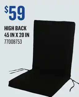 Canac Black Cushion offer