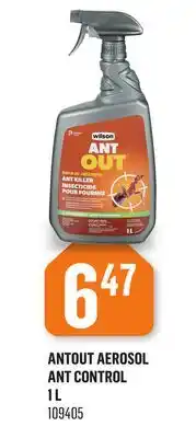 Canac AntOut aerosol Ant Control offer