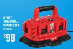 Canac 6-Port Sequential Charger 18V offer