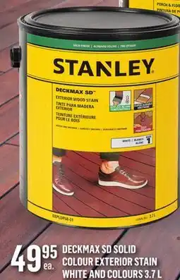 Canac Deckmax SD Solid Colour Exterior Stain White and Colours 3.7L offer