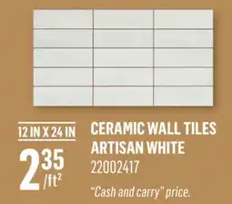 Canac Ceramic Wall Tiles offer