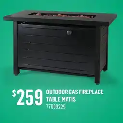 Canac Outdoor Gas Fireplace Table offer